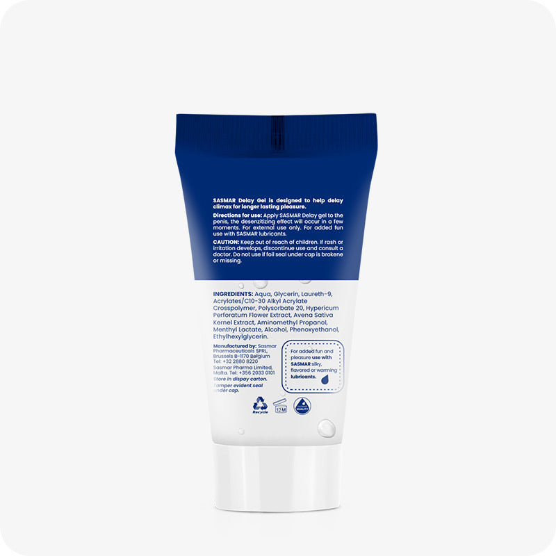 Sasmar Delay Gel For Men 30 ml