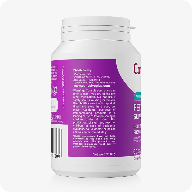 Female Fertility Vitamins - Support and Lubricant Bundle Conceive Plus Asia Female Fertility Vitamins - Support and Lubricant Bundle Conceive Plus Asia